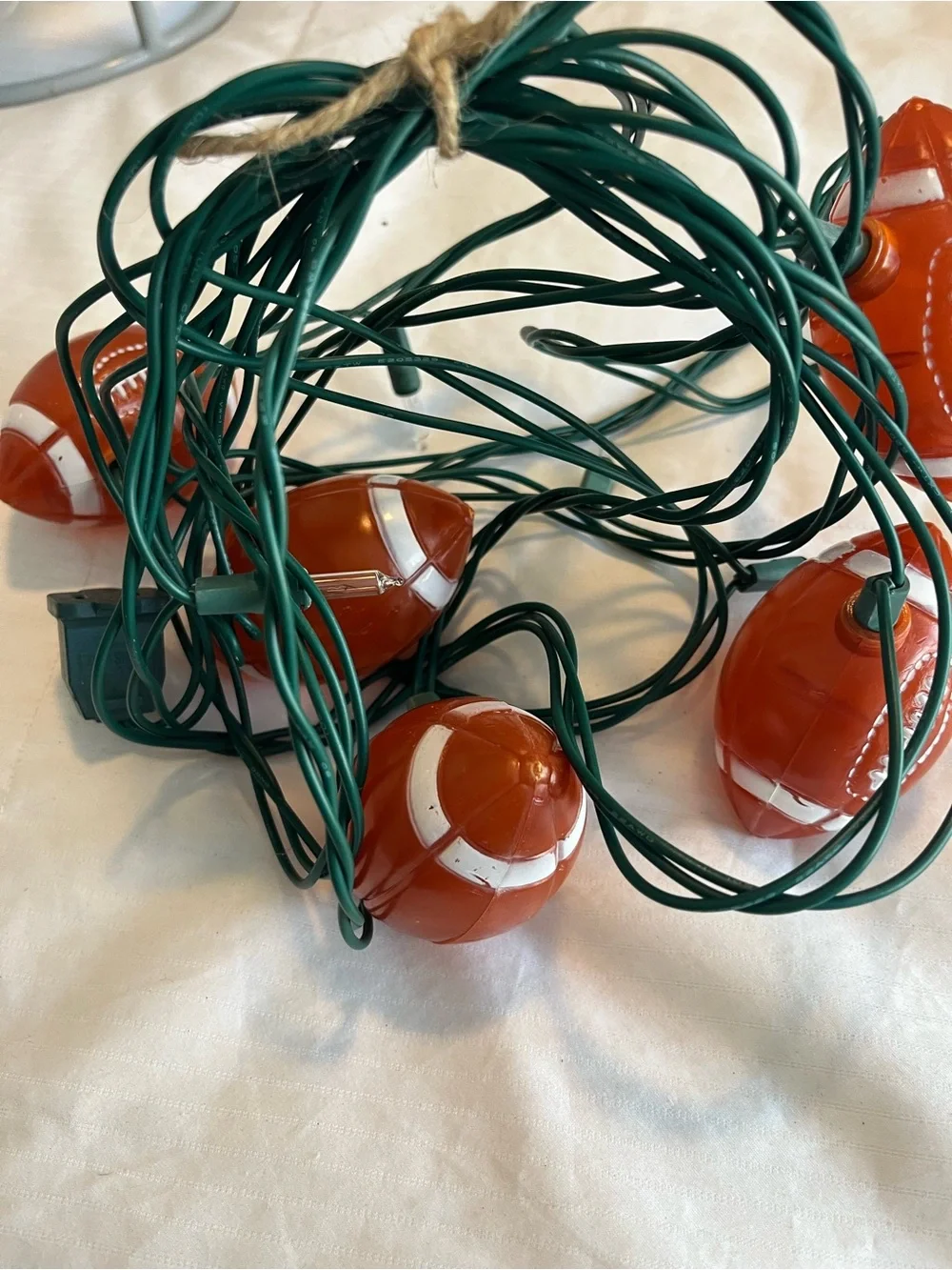 Set of 4 Football String Lights